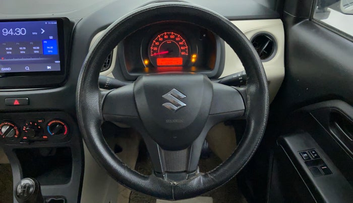 2019 Maruti New Wagon-R LXI CNG 1.0 L, CNG, Manual, 50,620 km, Steering Wheel Close Up