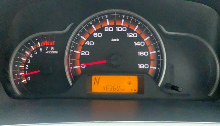 2017 Maruti Alto K10 VXI (O) AMT, Petrol, Automatic, 46,360 km, Odometer Image
