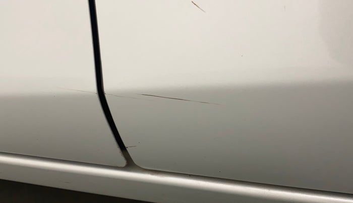 2017 Maruti Alto K10 VXI (O) AMT, Petrol, Automatic, 46,360 km, Rear left door - Minor scratches