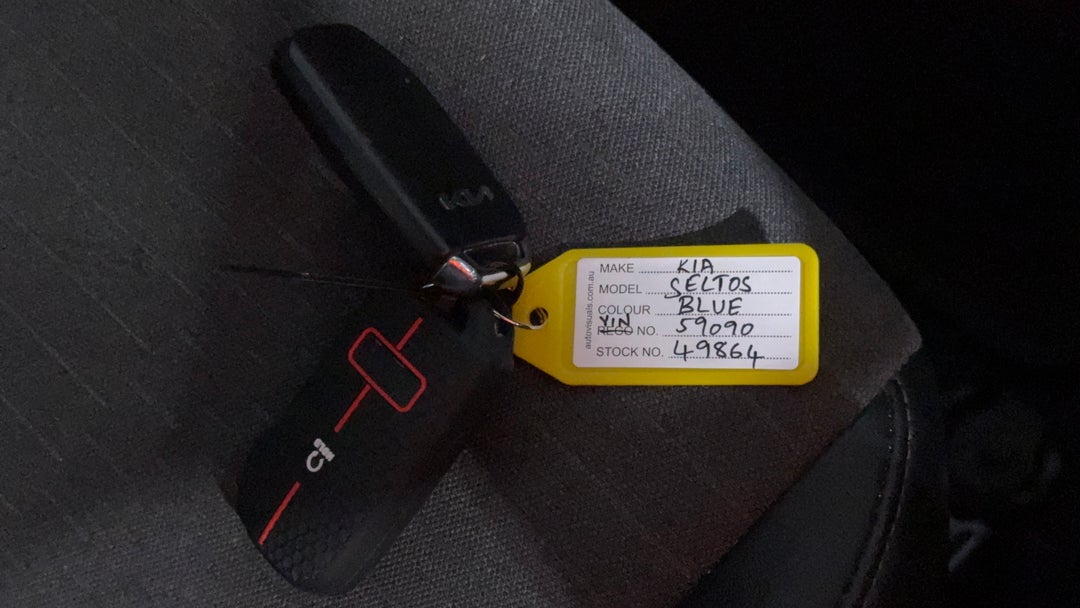2021 Kia Seltos Sport+ (fwd), Automatic, 112619 km, Key Close-up