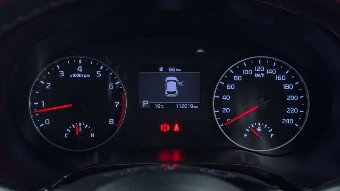 2021 Kia Seltos Sport+ (fwd), Automatic, 112619 km, Odometer View