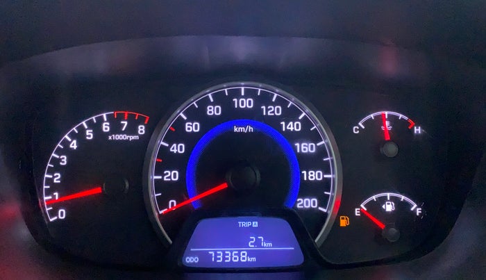 2013 Hyundai Grand i10 ASTA 1.2 KAPPA VTVT OPT, Petrol, Manual, 73,470 km, Odometer Image