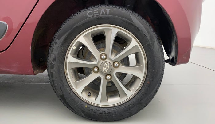 2013 Hyundai Grand i10 ASTA 1.2 KAPPA VTVT OPT, Petrol, Manual, 73,470 km, Left Rear Wheel