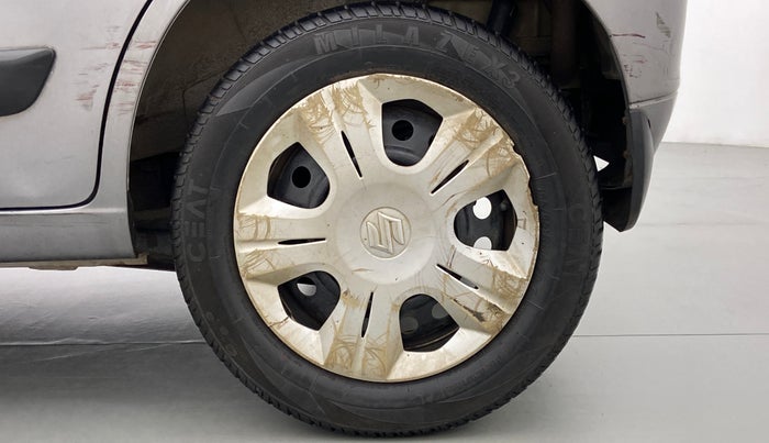 2013 Maruti Wagon R 1.0 VXI, Petrol, Manual, 76,789 km, Left Rear Wheel