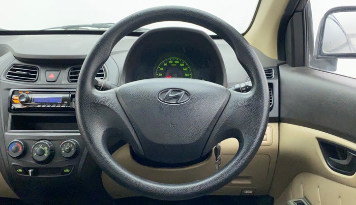 2013 Hyundai Eon D LITE PLUS, Petrol, Manual, 11,989 km, Steering Wheel Close Up