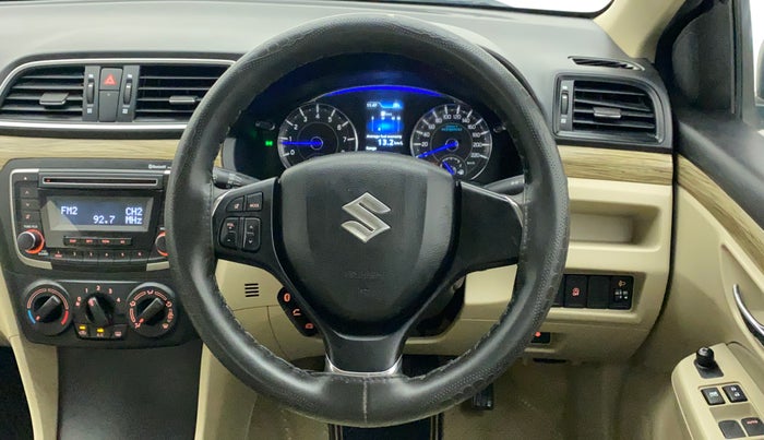 2018 Maruti Ciaz SIGMA 1.5 SHVS MT  PETROL, Petrol, Manual, 15,653 km, Steering Wheel Close Up