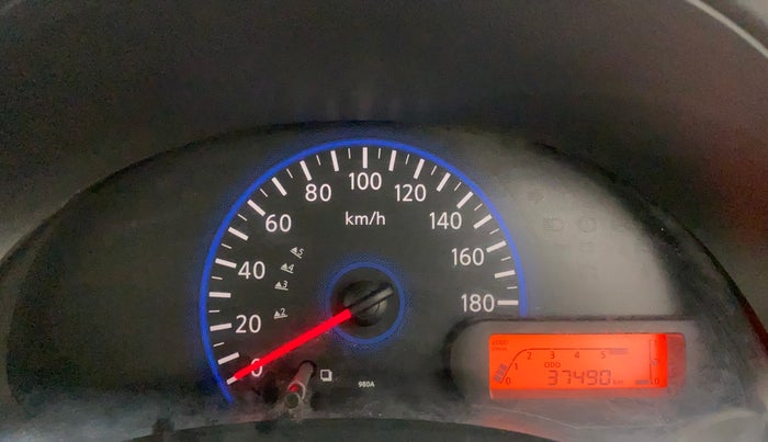 2015 Datsun Go Plus T, Petrol, Manual, 37,490 km, Odometer Image