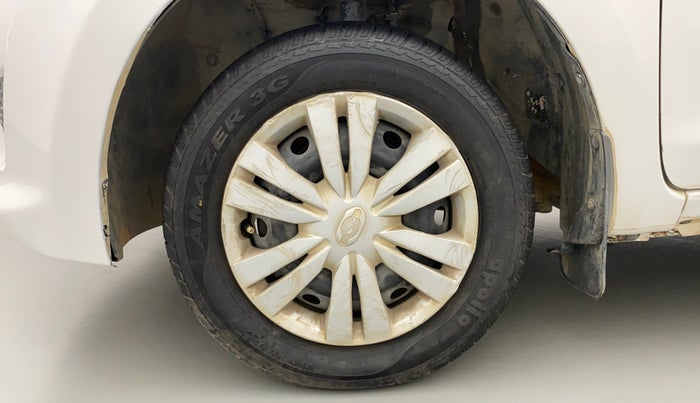 2015 Datsun Go Plus T, Petrol, Manual, 37,490 km, Left Front Wheel
