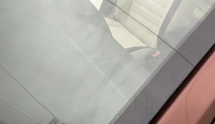 2022 Tata TIGOR XZ PLUS PETROL, Petrol, Manual, 32,163 km, Front windshield - Minor spot on windshield