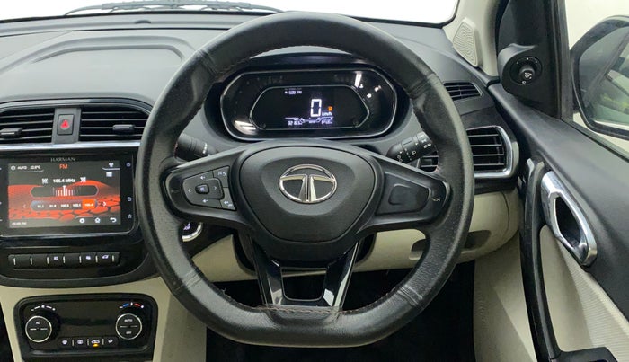2022 Tata TIGOR XZ PLUS PETROL, Petrol, Manual, 32,163 km, Steering Wheel Close Up