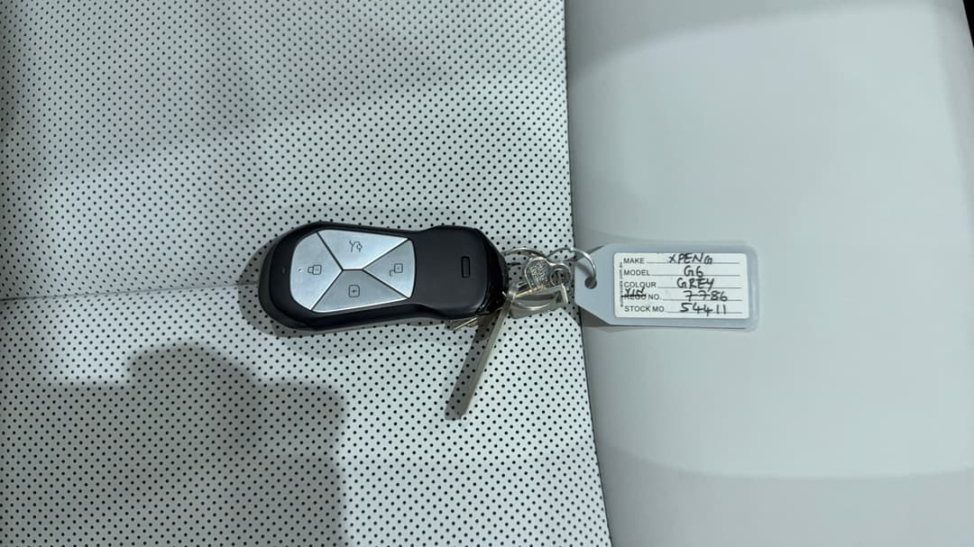 2025 Xpeng G6 Long Range, Automatic, 12467 km, Key Close-up
