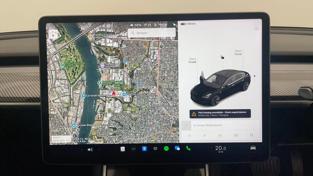 2019 Tesla Model 3 Standard Range Plus, Automatic, 45921 km, Infotainment System