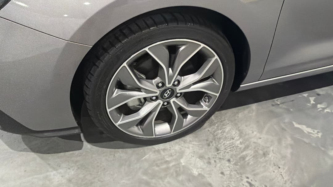 2022 Hyundai i30 N Line Premium, Automatic, 27165 km, Left Front Wheel