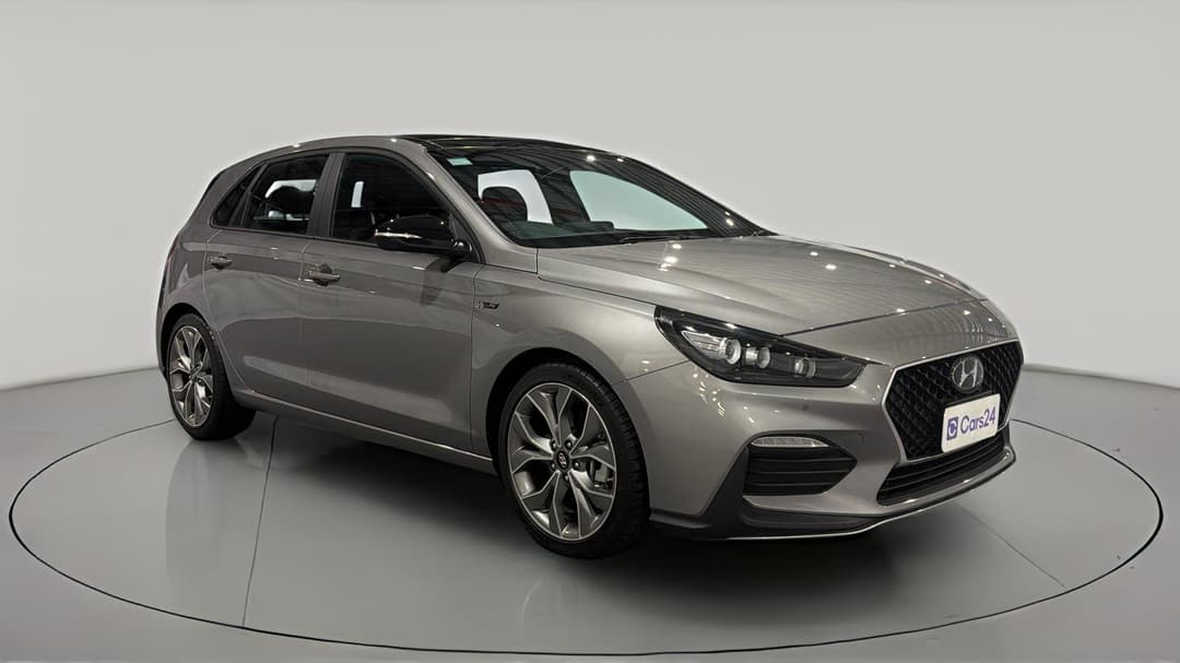 2022 Hyundai i30 N Line Premium, Automatic, 27165 km, Right Front Diagonal (45- Degree) View