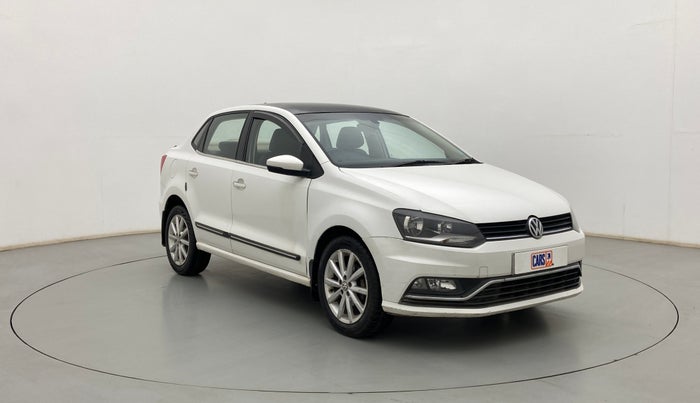 2018 Volkswagen Ameo HIGHLINE PLUS 1.5L 16 ALLOY, Diesel, Manual, 73,974 km, Right Front Diagonal