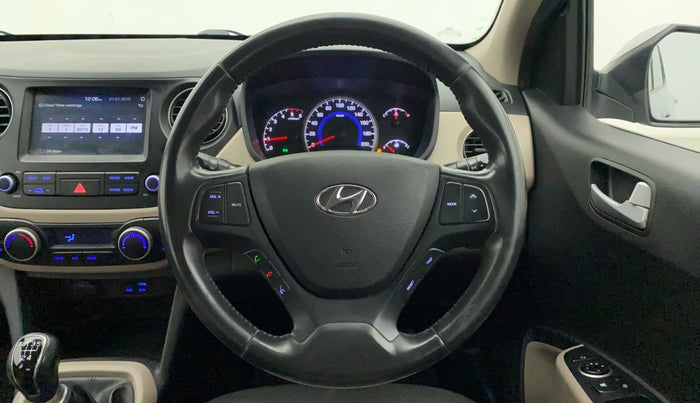 2017 Hyundai Grand i10 ASTA U2 1.2 CRDI, Diesel, Manual, 79,192 km, Steering Wheel Close Up