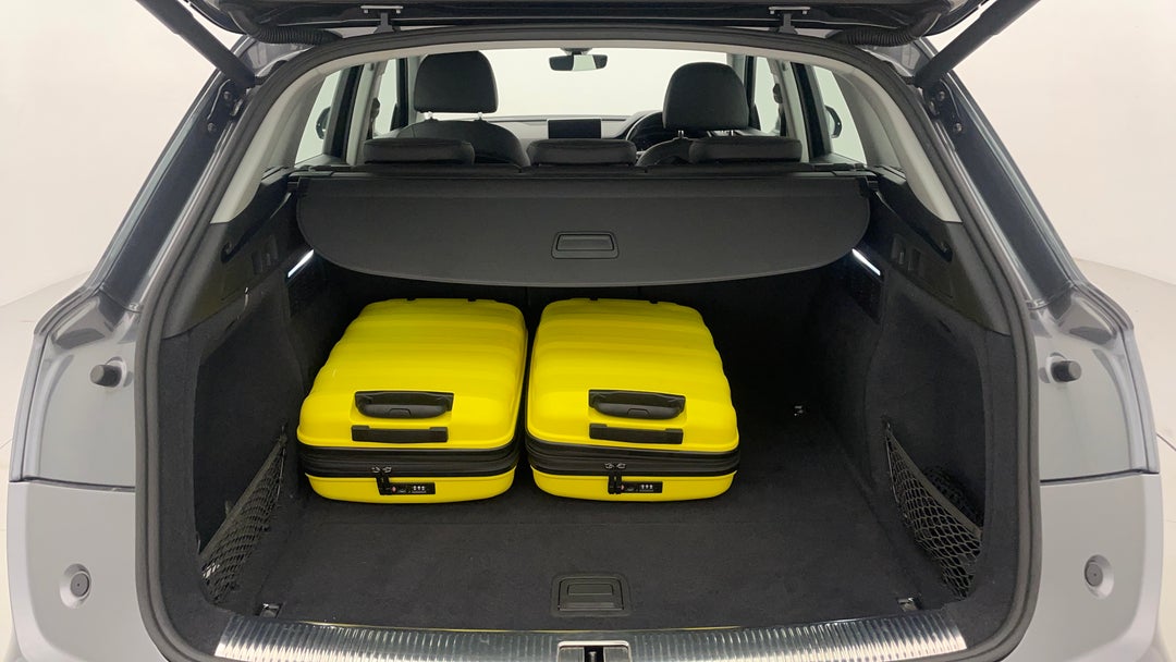Boot Inside View with Luggage