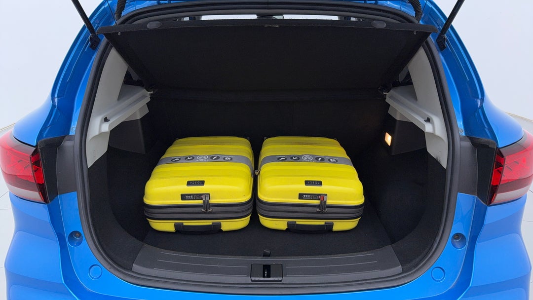 Boot Inside View with Luggage