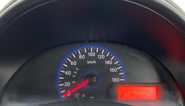2016 Datsun Go Plus T, Petrol, Manual, 77,379 km, Odometer Image