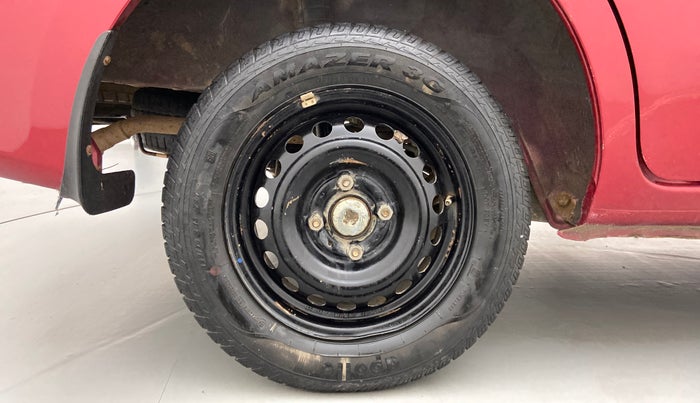 2016 Datsun Go Plus T, Petrol, Manual, 77,379 km, Right Rear Wheel
