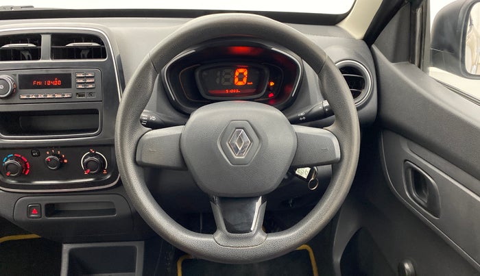 2016 Renault Kwid RXL, Petrol, Manual, 51,044 km, Steering Wheel Close Up