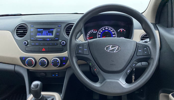 2018 Hyundai Grand i10 MAGNA 1.2 VTVT, Petrol, Manual, Steering Wheel Close Up