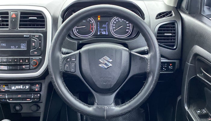 2021 Maruti Vitara Brezza VXI, Petrol, Manual, 7,769 km, Steering Wheel Close Up