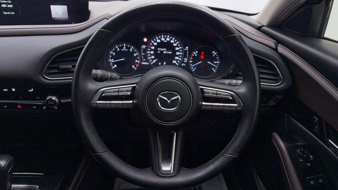2021 Mazda CX-30 G25 Astina (FWD), Automatic, 56086 km, Steering Wheel Close-up