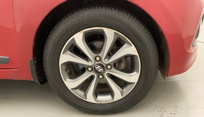 2014 Hyundai Xcent SX 1.2 (O), Petrol, Manual, 50,261 km, Right Front Wheel