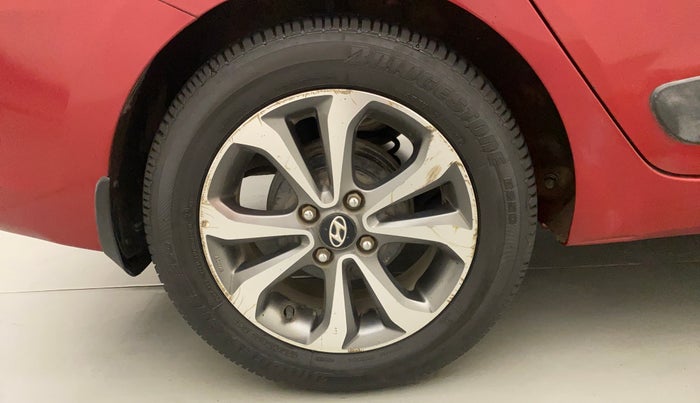 2014 Hyundai Xcent SX 1.2 (O), Petrol, Manual, 50,261 km, Right Rear Wheel