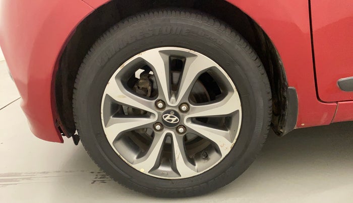 2014 Hyundai Xcent SX 1.2 (O), Petrol, Manual, 50,261 km, Left Front Wheel