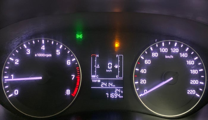 2015 Hyundai Elite i20 SPORTZ 1.2, Petrol, Manual, 71,735 km, Odometer Image