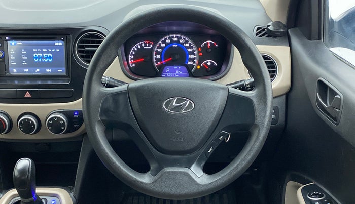 2017 Hyundai Grand i10 Magna 1.2 AT  VTVT, Petrol, Automatic, 62,055 km, Steering Wheel Close Up
