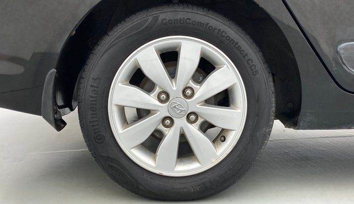 2015 Hyundai Xcent S 1.2 OPT, Petrol, Manual, 38,058 km, Right Rear Wheel
