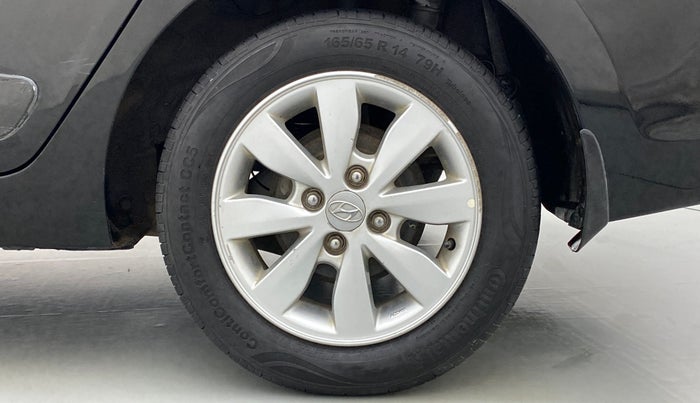 2015 Hyundai Xcent S 1.2 OPT, Petrol, Manual, 38,058 km, Left Rear Wheel