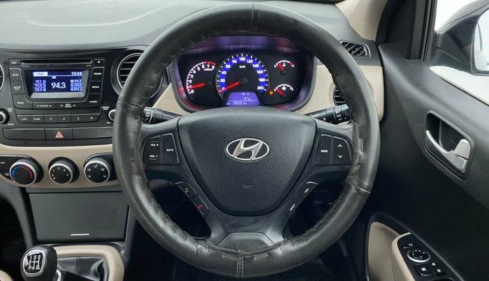 2015 Hyundai Xcent S 1.2 OPT, Petrol, Manual, 38,058 km, Steering Wheel Close Up