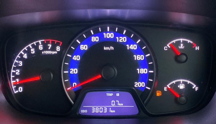 2015 Hyundai Xcent S 1.2 OPT, Petrol, Manual, 38,058 km, Odometer Image