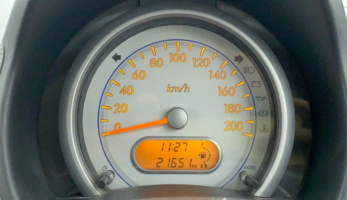 2011 Maruti Ritz LXI, Petrol, Manual, 21,744 km, Odometer Image