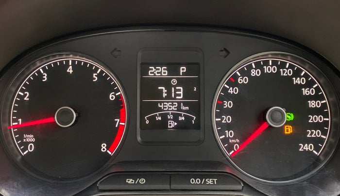 2018 Volkswagen Vento 1.2 TSI HIGHLINE PLUS AT, Petrol, Automatic, 43,521 km, Odometer Image
