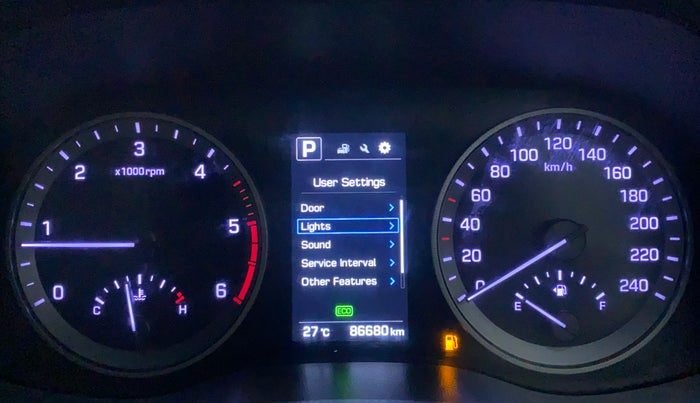 2017 Hyundai Tucson 2WD AT GLS DIESEL, Diesel, Automatic, 86,858 km, Odometer Image
