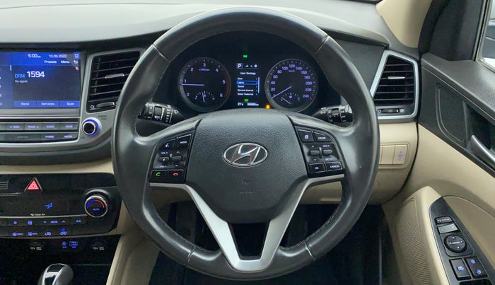2017 Hyundai Tucson 2WD AT GLS DIESEL, Diesel, Automatic, 86,858 km, Steering Wheel Close Up