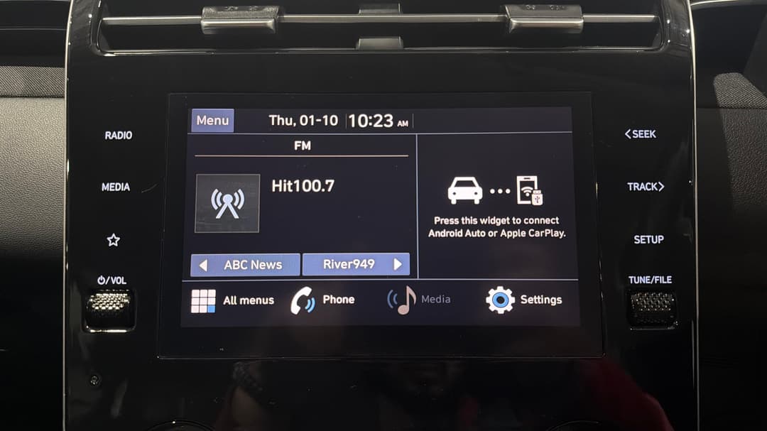 2024 Hyundai Tucson (FWD), Automatic, 19462 km, Infotainment System