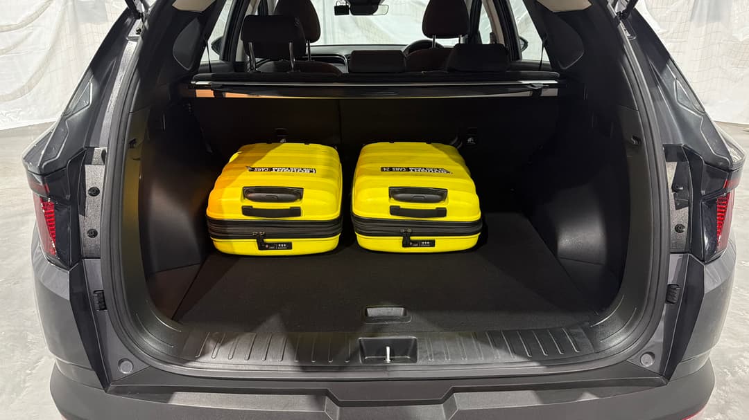 2024 Hyundai Tucson (FWD), Automatic, 19462 km, Boot Inside View with Luggage