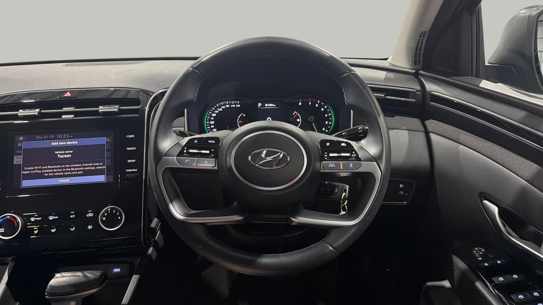 2024 Hyundai Tucson (FWD), Automatic, 19462 km, Steering Wheel Close-up