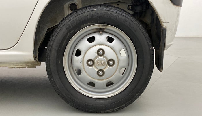 2013 Hyundai Santro Xing GL PLUS, Petrol, Manual, 34,527 km, Left Rear Wheel
