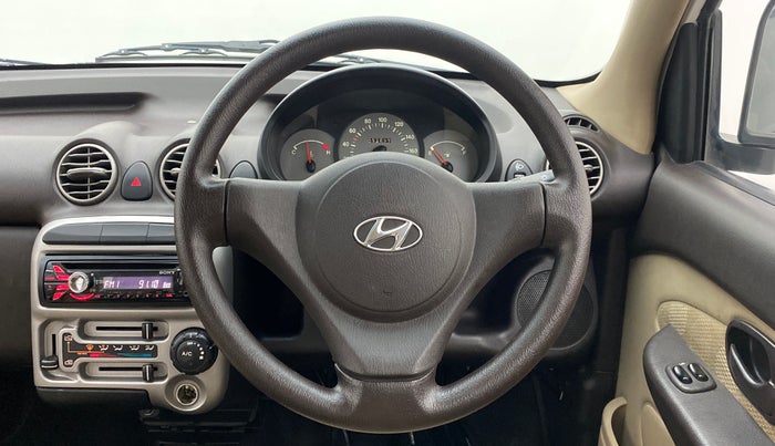 2013 Hyundai Santro Xing GL PLUS, Petrol, Manual, 34,527 km, Steering Wheel Close Up