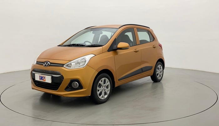 2015 Hyundai Grand i10 SPORTZ 1.2 KAPPA VTVT, Petrol, Manual, 24,017 km, Left Front Diagonal