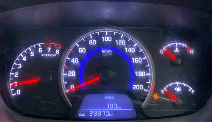 2015 Hyundai Grand i10 SPORTZ 1.2 KAPPA VTVT, Petrol, Manual, 24,017 km, Odometer Image