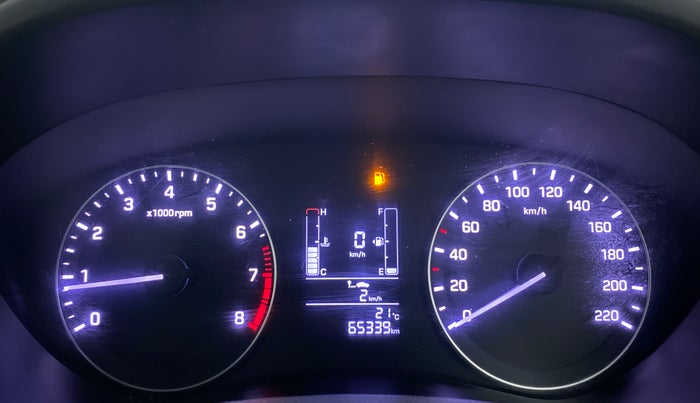 2017 Hyundai Elite i20 SPORTZ 1.2, Petrol, Manual, 65,339 km, Odometer Image