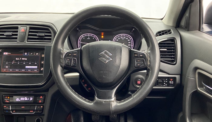 2017 Maruti Vitara Brezza ZDI PLUS DUAL TONE, Diesel, Manual, 84,213 km, Steering Wheel Close Up